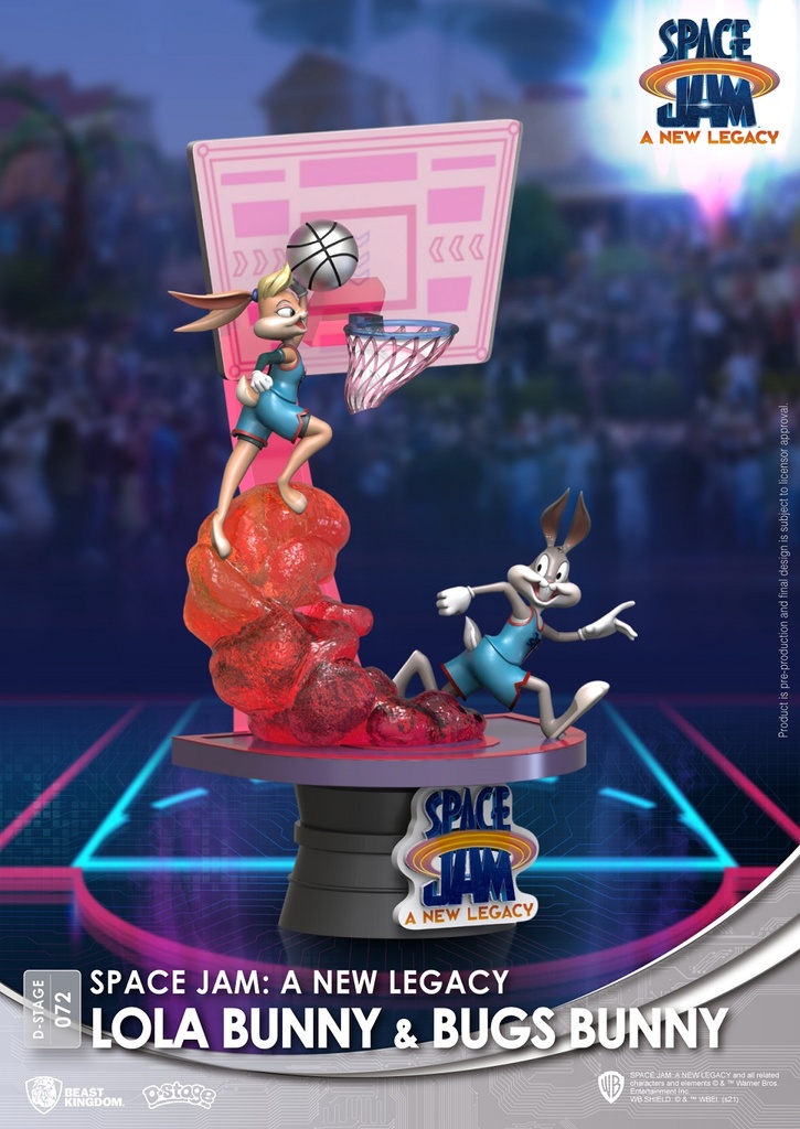 DS-072-CB-SPACE JAM: A NEW LEGACY -LOLA BUNNY & BUGS BUNNY CLOSED BOX