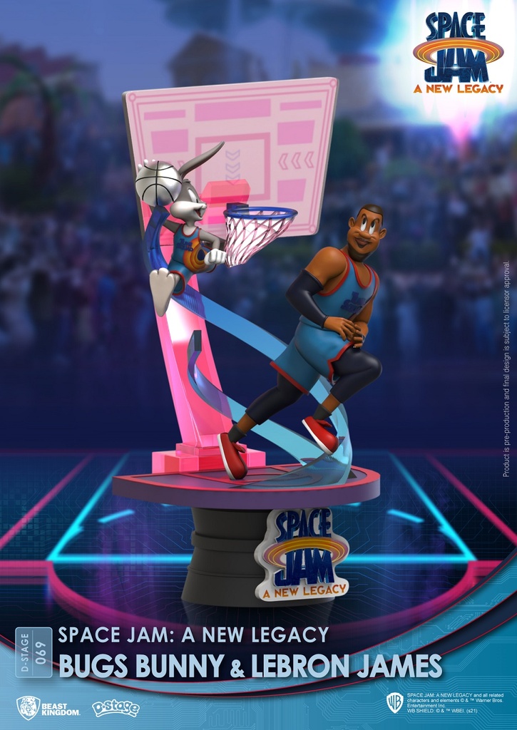 DS-069-CB-SPACE JAM: A NEW LEGACY-BUGS BUNNY & LEBRON JAMES CLOSE BOX