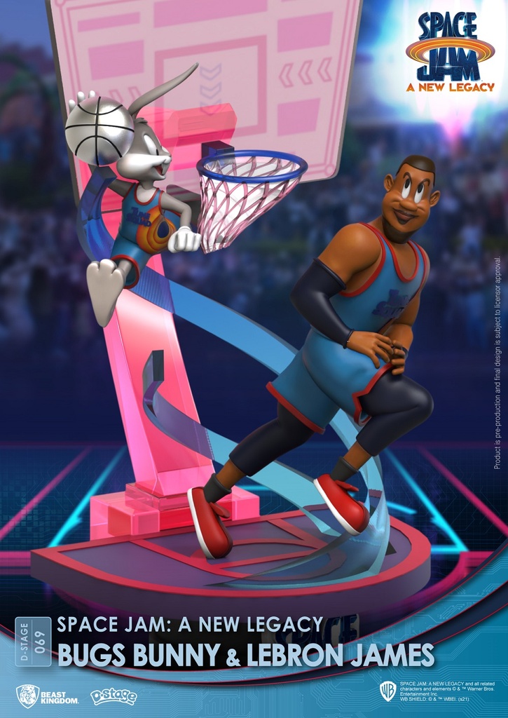 DS-069-CB-SPACE JAM: A NEW LEGACY-BUGS BUNNY & LEBRON JAMES CLOSE BOX