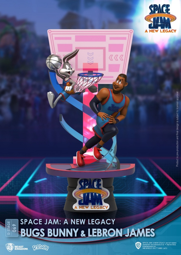 DS-069-CB-SPACE JAM: A NEW LEGACY-BUGS BUNNY & LEBRON JAMES CLOSE BOX