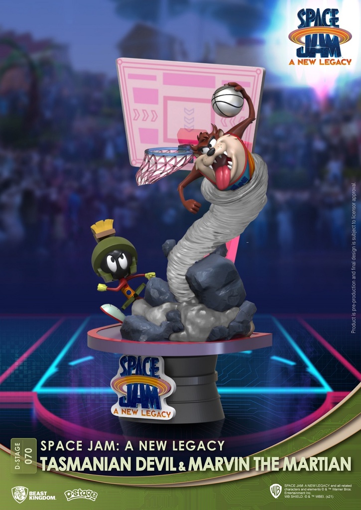 DS-070-SPACE JAM: A NEW LEGACY-TASMANIAN DEVIL & MARVIN THE MARTIAN