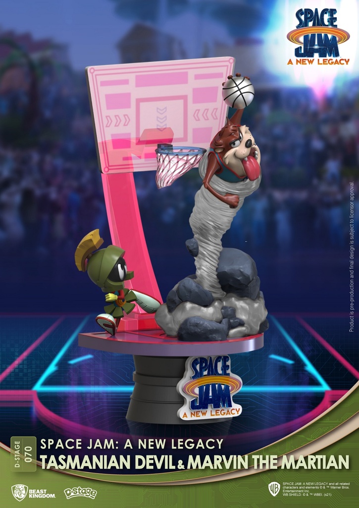 DS-070-SPACE JAM: A NEW LEGACY-TASMANIAN DEVIL & MARVIN THE MARTIAN