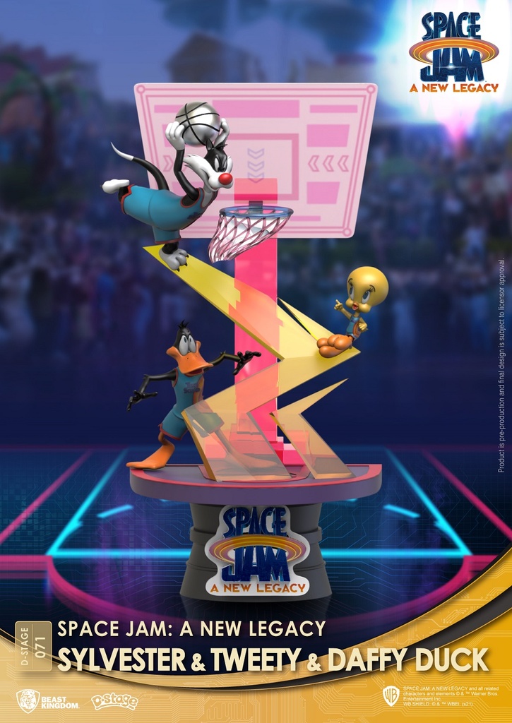 DS-071-CB-SPACE JAM: A NEW LEGACY -SYLVESTER & TWEETY & DAFFY DUCK CLOSED BOX
