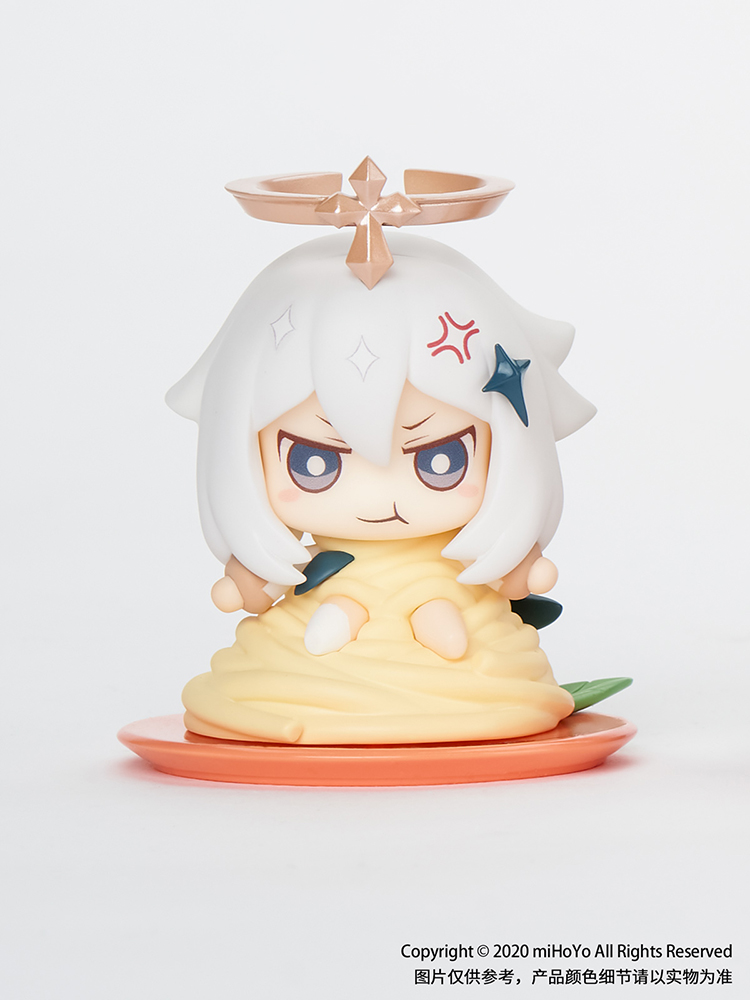 miHoYo "Genshin Impact" "Paimon is NOT EMERGENCY FOOD!" Paimon Mascot Figure Collection (Set of 6)