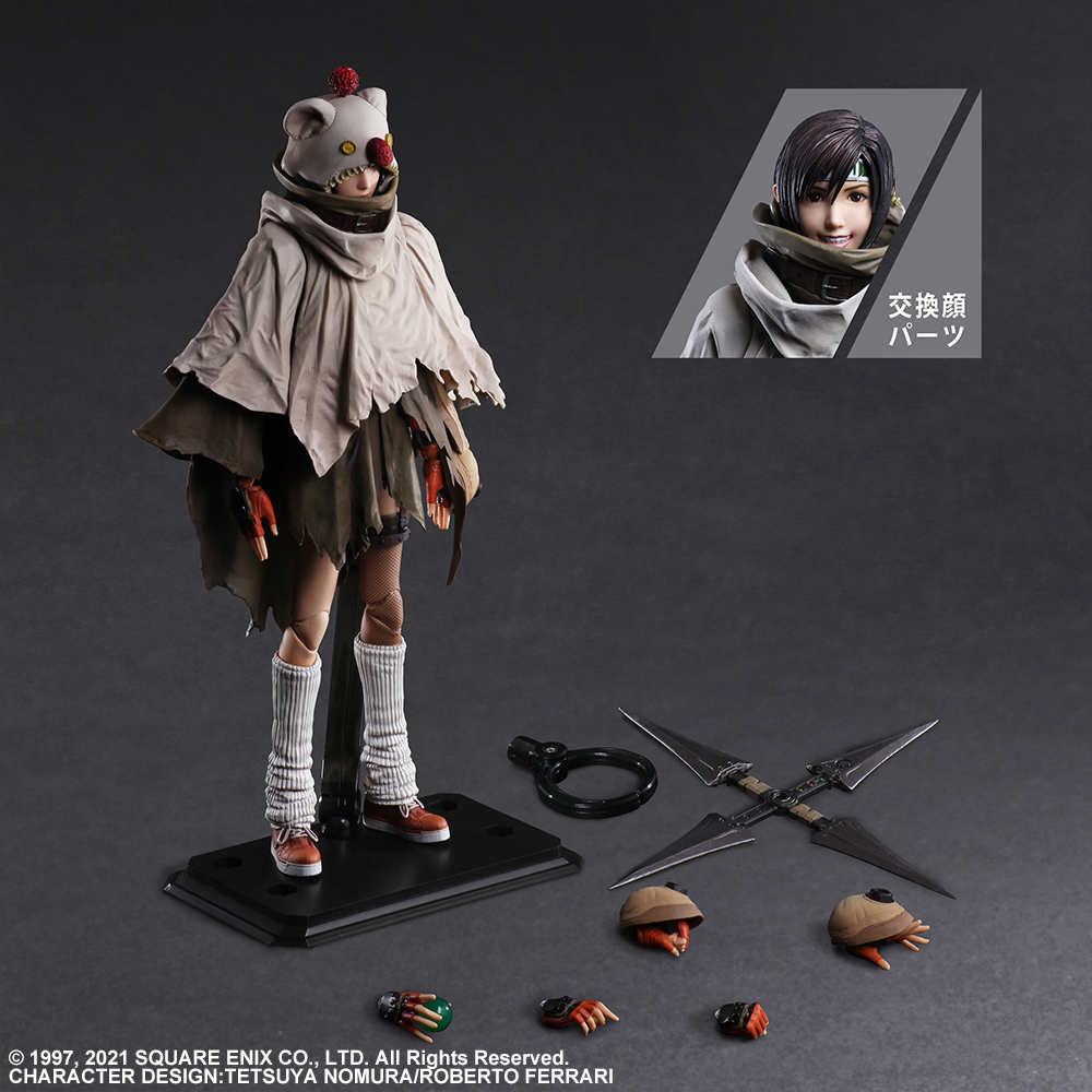 FINAL FANTASY VII REMAKE INTERGRADE PLAY ARTS KAI Action Figure - YUFFIE KISARAGI