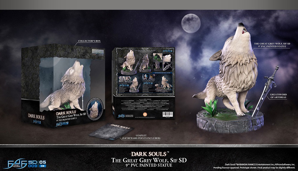Dark Souls - The Great Grey Wolf Sif SD