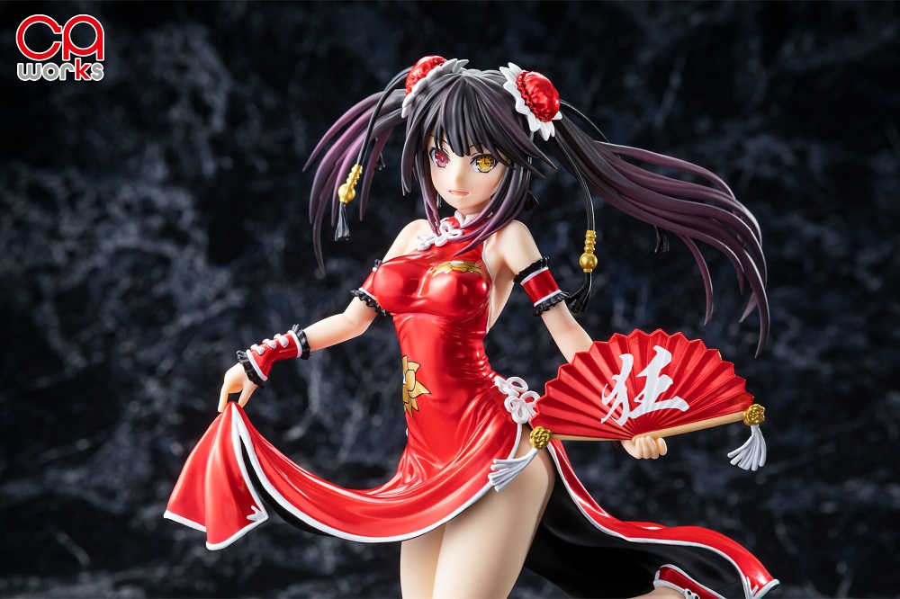 Date A Live III - Kurumi Tokizaki China Dress ver. Repaint Color 1/7th Scale Painted Complete Figure