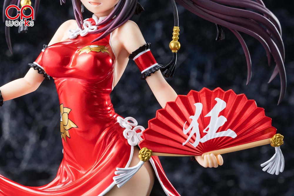 Date A Live III - Kurumi Tokizaki China Dress ver. Repaint Color 1/7th Scale Painted Complete Figure