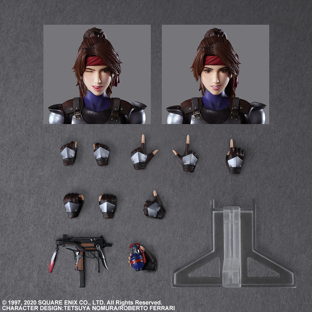 FINAL FANTASY® VII REMAKE PLAY ARTS KAI ™Action Figure - JESSIE & MOTORCYCLE SET