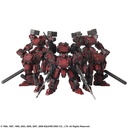 FRONT MISSION STRUCTURE ARTS 1/72 Scale Plastic Model Kit Series Vol. 2 FROST HELL'S WALL VARIANT 6 Unit Set (Display)