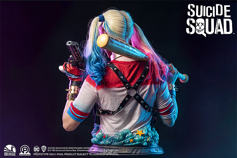 Infinity Studio X Penguin Toys: DX Series Life Size Bust Suicide Squad Harley Quinn