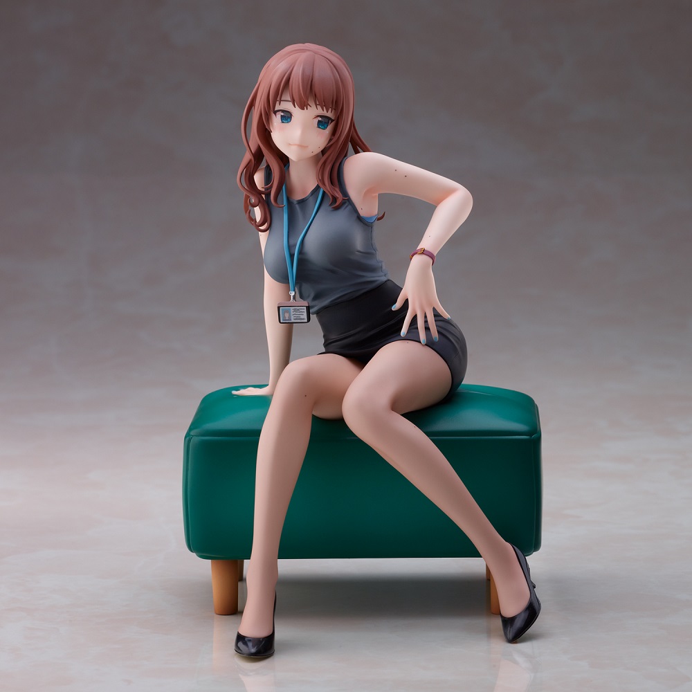 Doushima Illustration "Hokuro no Ooi Senpai OL-san" Complete Figure