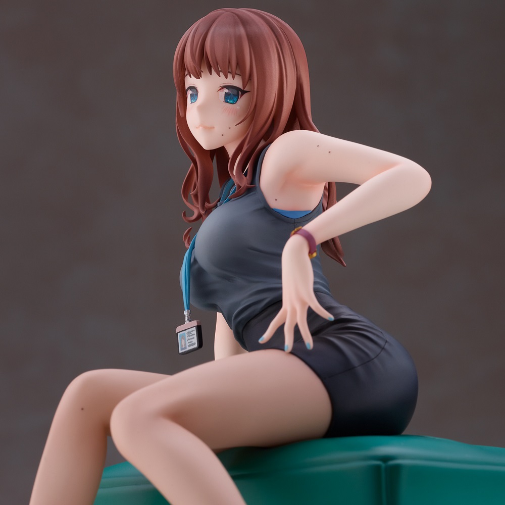 Doushima Illustration "Hokuro no Ooi Senpai OL-san" Complete Figure