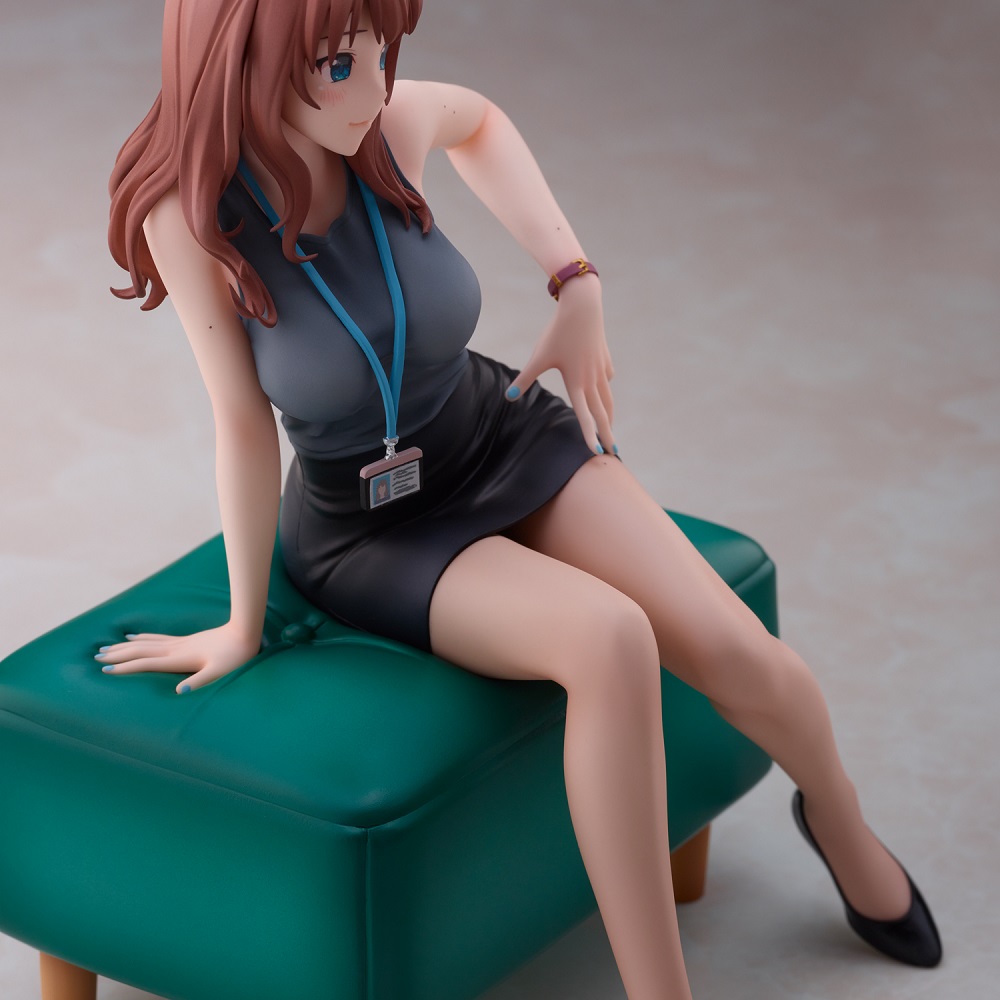 Doushima Illustration "Hokuro no Ooi Senpai OL-san" Complete Figure