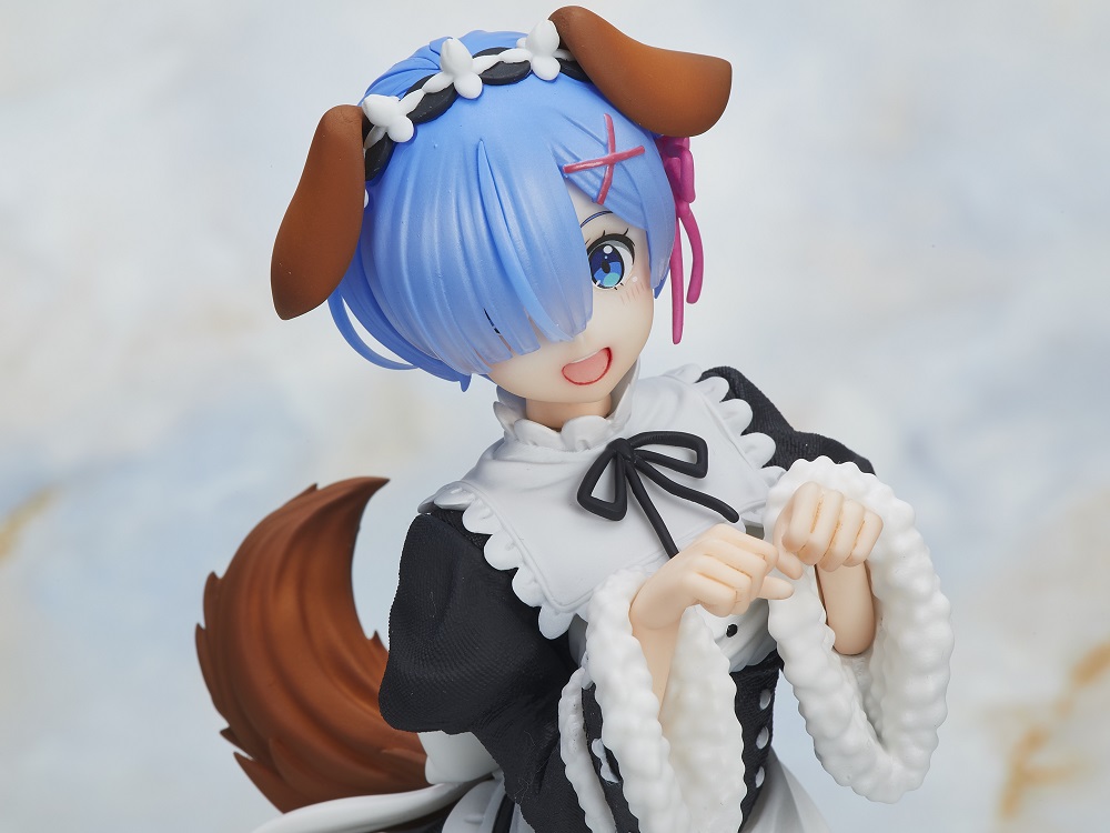 Re:Zero Coreful Figure Rem~Memory Snow Dog ver~ Prize Figure