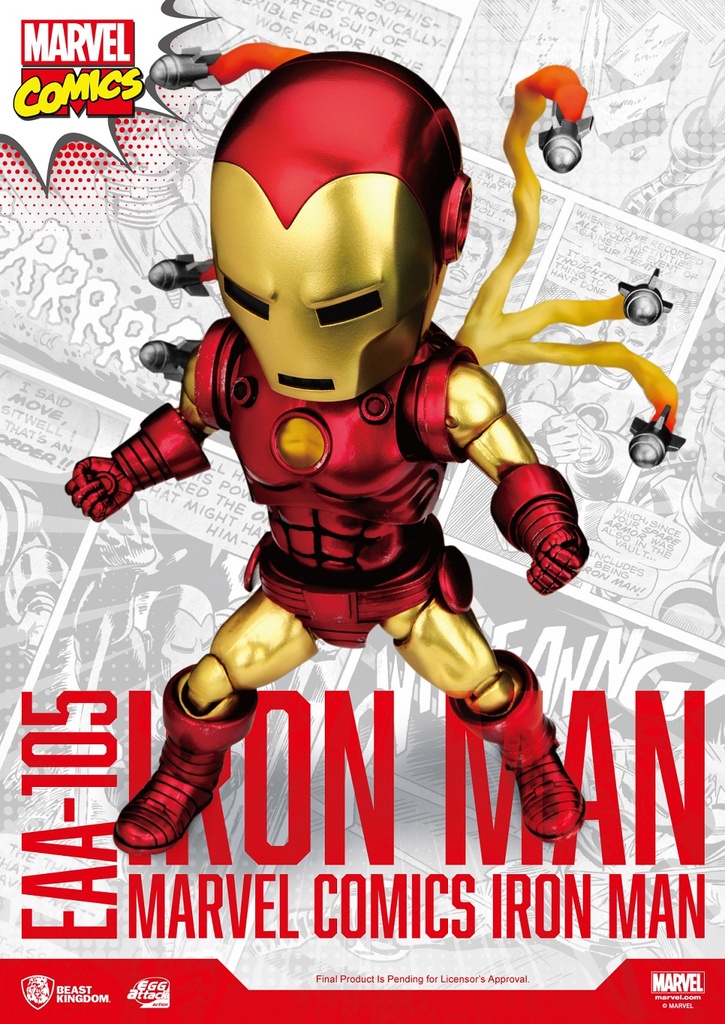 EAA-105 MARVEL COMICS IRON MAN CLASSIC VERSION