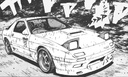 1/24 INITIAL D TAKAHASHI RYOSUKE FC3S RX-7 [COMICS Vol.5 AKINA BATTLE Ver.]