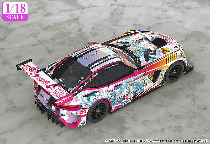1/18th Scale Good Smile Hatsune Miku AMG 2021 SUPER GT Ver.
