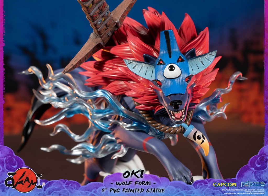 First 4 Figures Okami - Oki (Wolf Form) Standard Edition