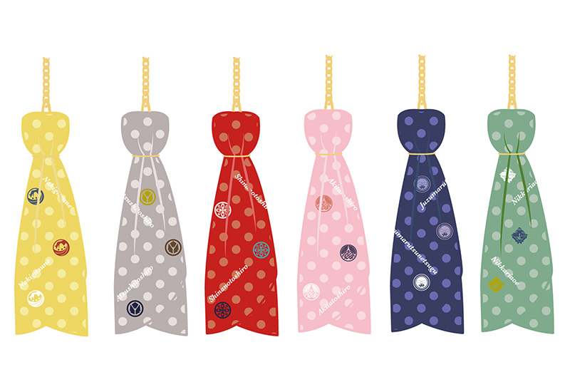 Touken Ranbu -ONLINE- Scarf Charms: Atsushi Toshiro