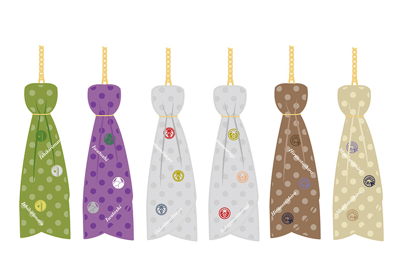 Touken Ranbu -ONLINE- Scarf Charms: Iwatooshi