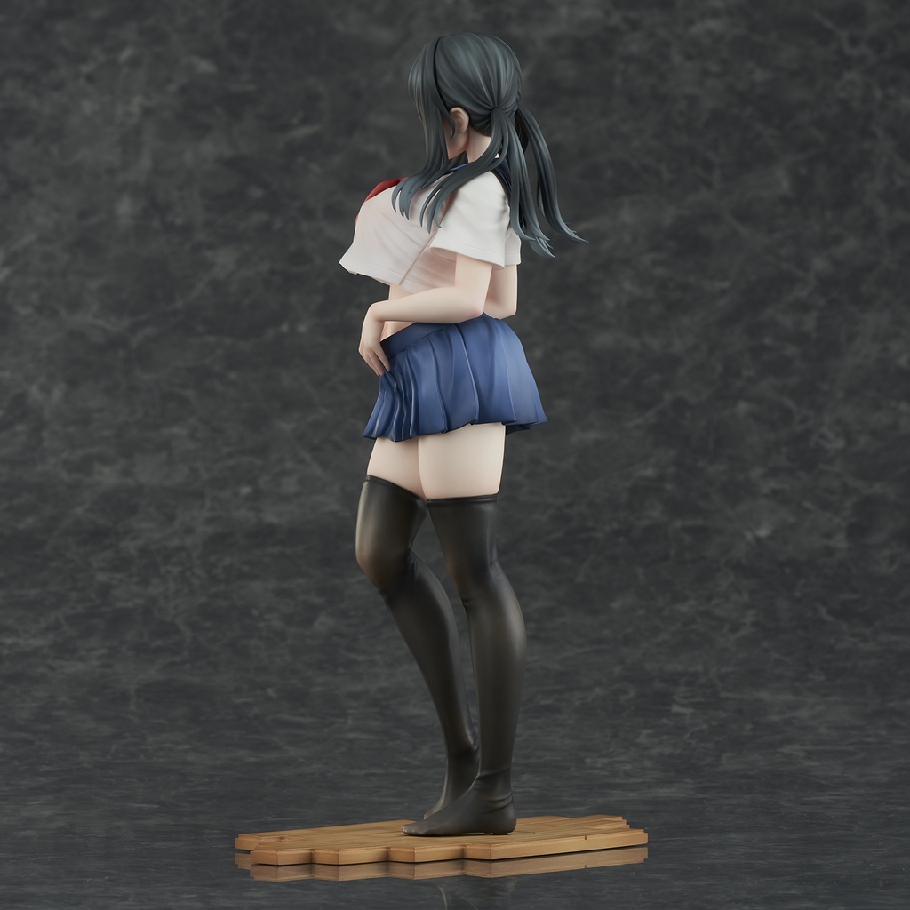 Curtain-chan illustration by B-ginga Complete Figure