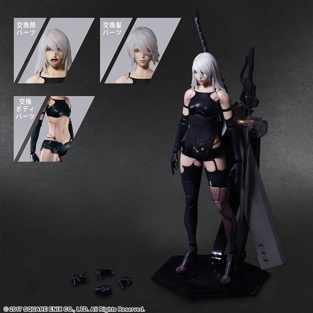 NieR:Automata® PLAY ARTS KAI™ Action Figure – A2 (YoRHa Type A No. 2) DELUXE Ver.