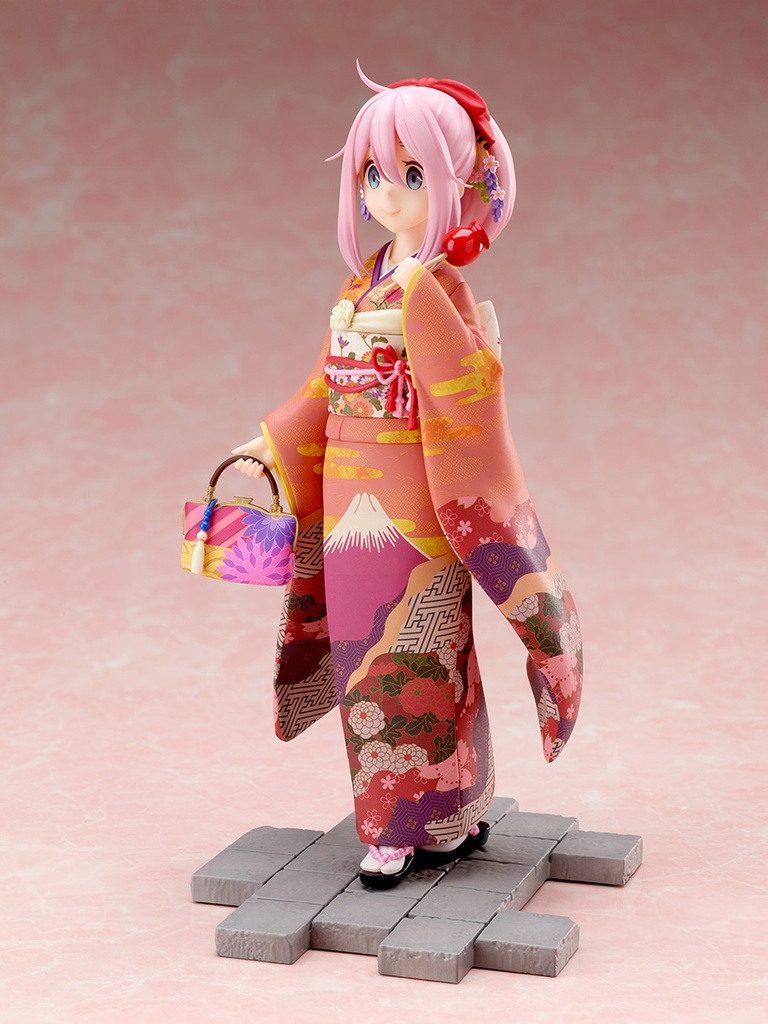 Yuru Camp Nadeshiko Kagamihara Furisode ver. 1/7 Scale Figure