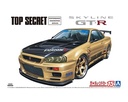 1/24 TOPSECRET BNR34 SKYLINE GT-R '02 (NISSAN)