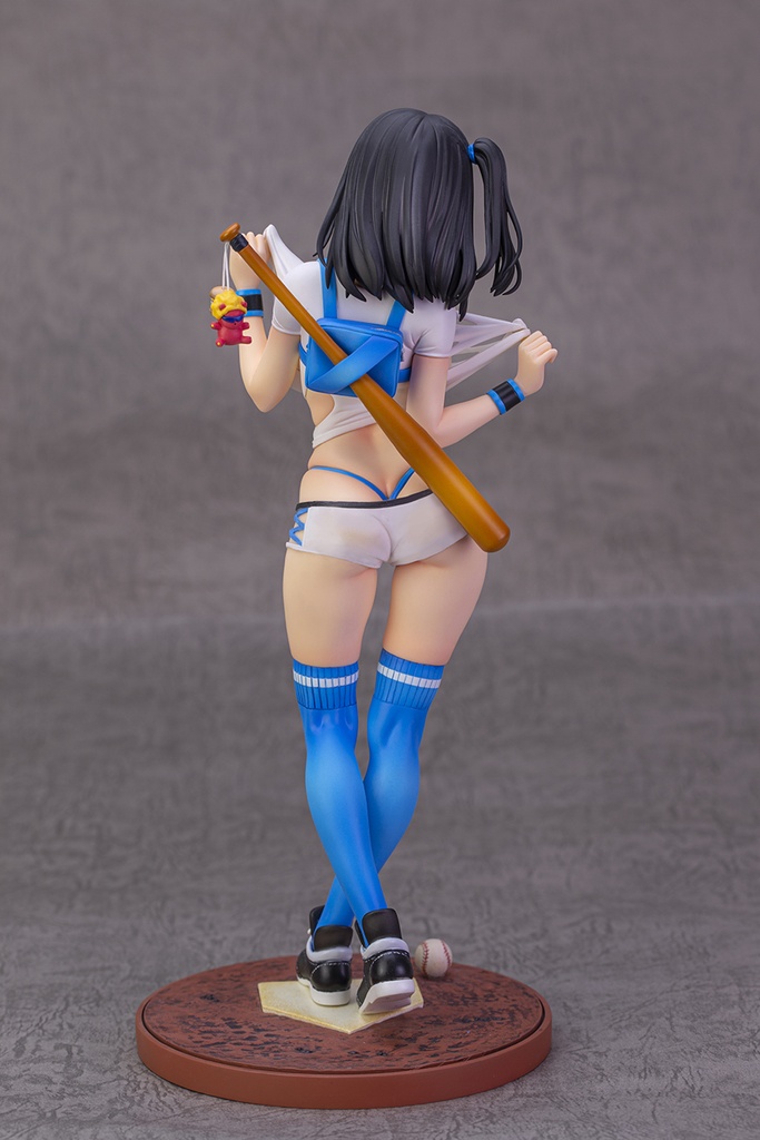 Baseball Girl Light blue ver. illustration by Mataro