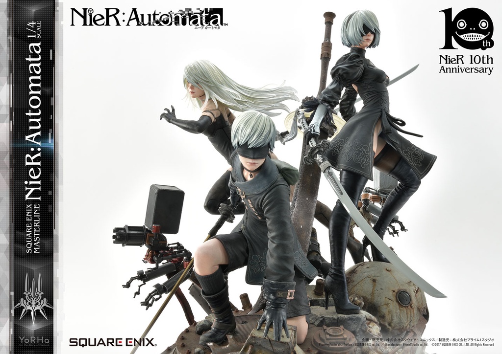 NieR Game Series 10th Anniversary Square Enix INDIVIDUALS 2B Figurine