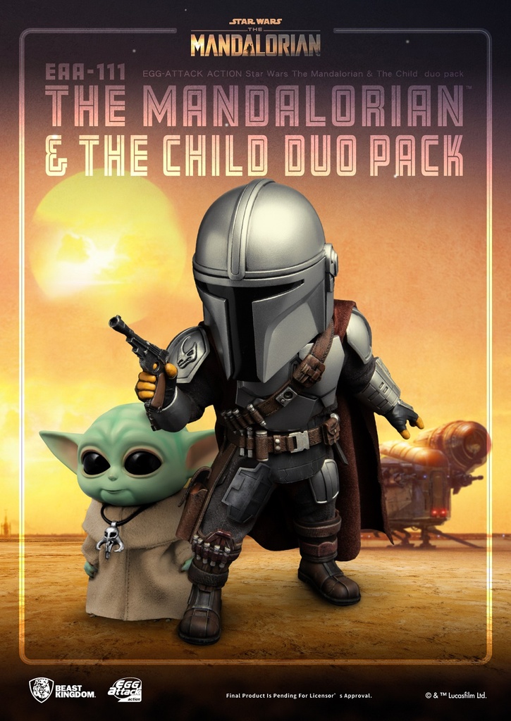 EAA-111 THE MANDALORIAN & THE CHILD DUO PACK