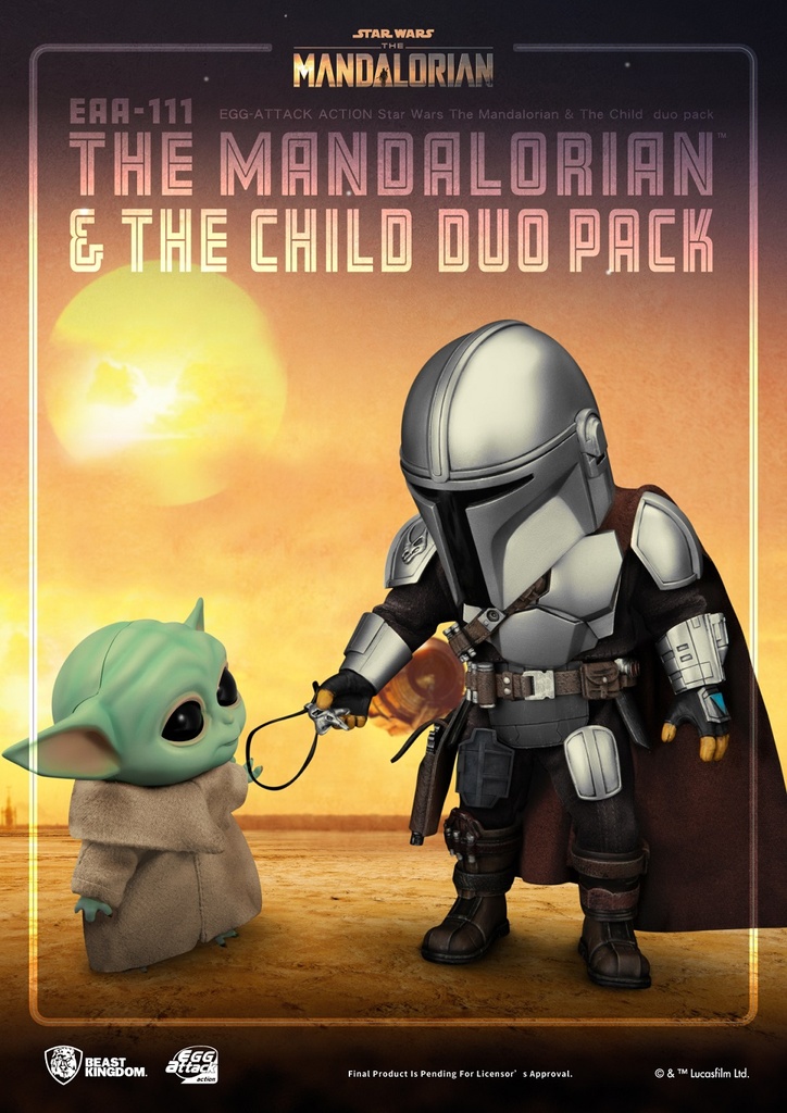 EAA-111 THE MANDALORIAN & THE CHILD DUO PACK