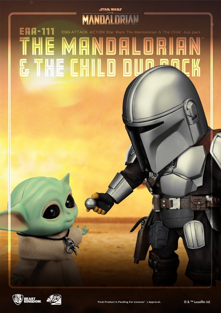 EAA-111 THE MANDALORIAN & THE CHILD DUO PACK