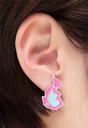 Burnish Flare Clip-On Earrings