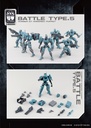 NUMBER 57 ARMORED PUPPET BATTLE TYPE.5 1/24 SCALE PLASTIC MODEL KIT