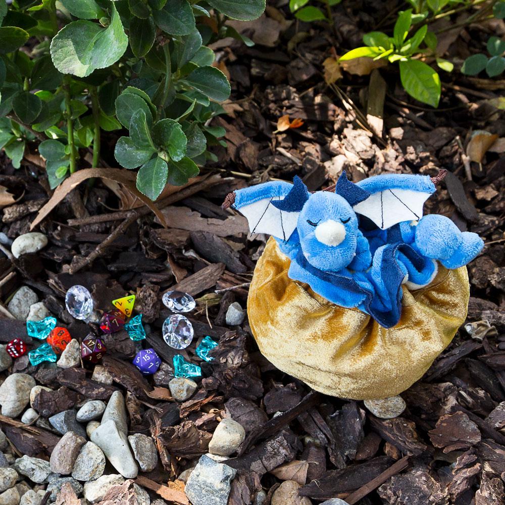 Blue Dragon Hoard’s Dice Bag