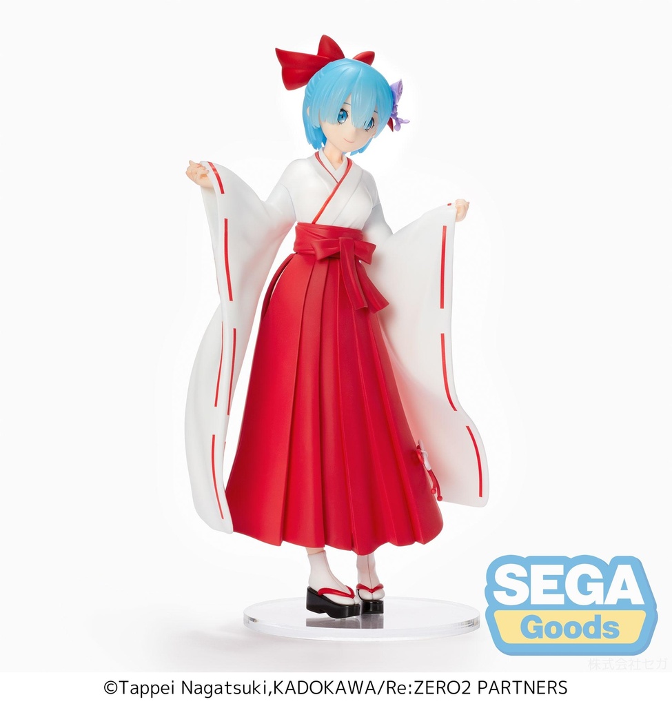 Re:ZERO -Starting Life in Another World- SPM Figure "Rem" Shrine Maiden Style