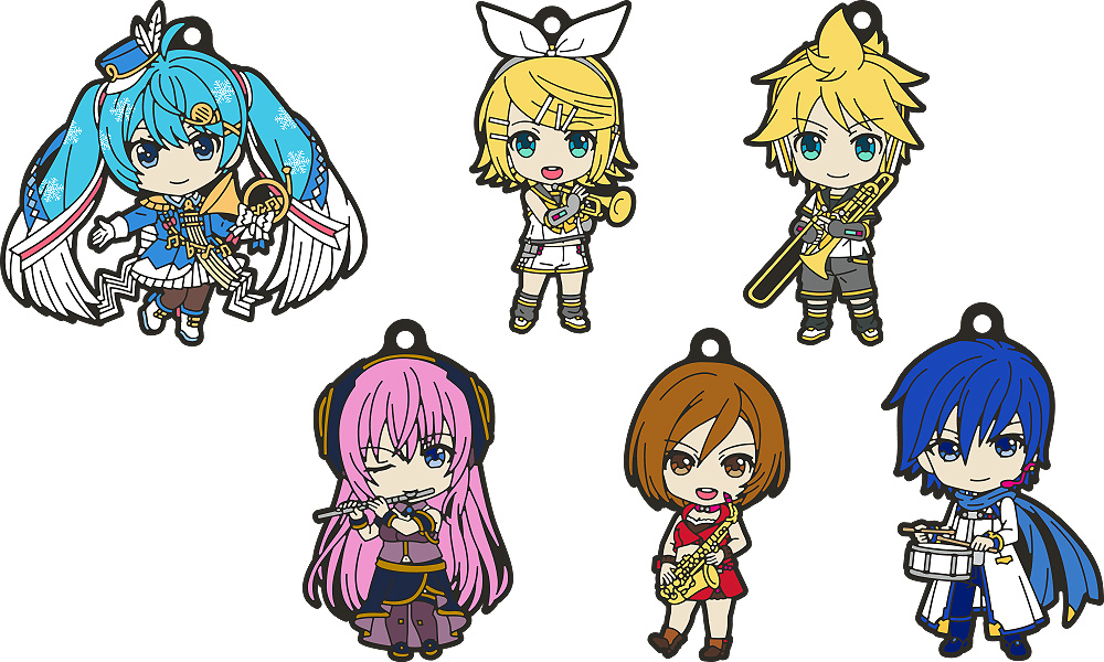 [Trading] Hatsune Miku Nendoroid Plus Rubber Keychain Band Together Vol.2
