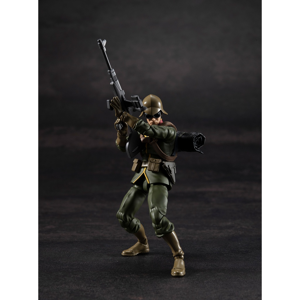 G.M.G. Mobile Suit Gundam Principality of Zeon Army Soldier Set (with gift)