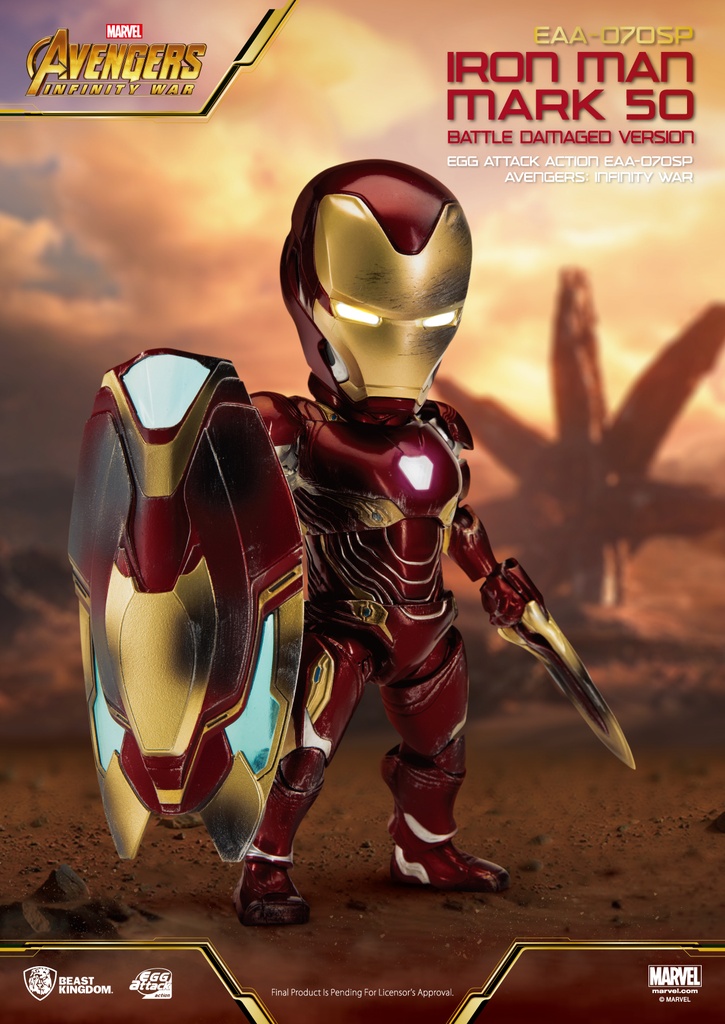 AVENGERS:INFINITY WAR IRON MAN MARK L BATTLE DAMAGED VERSION