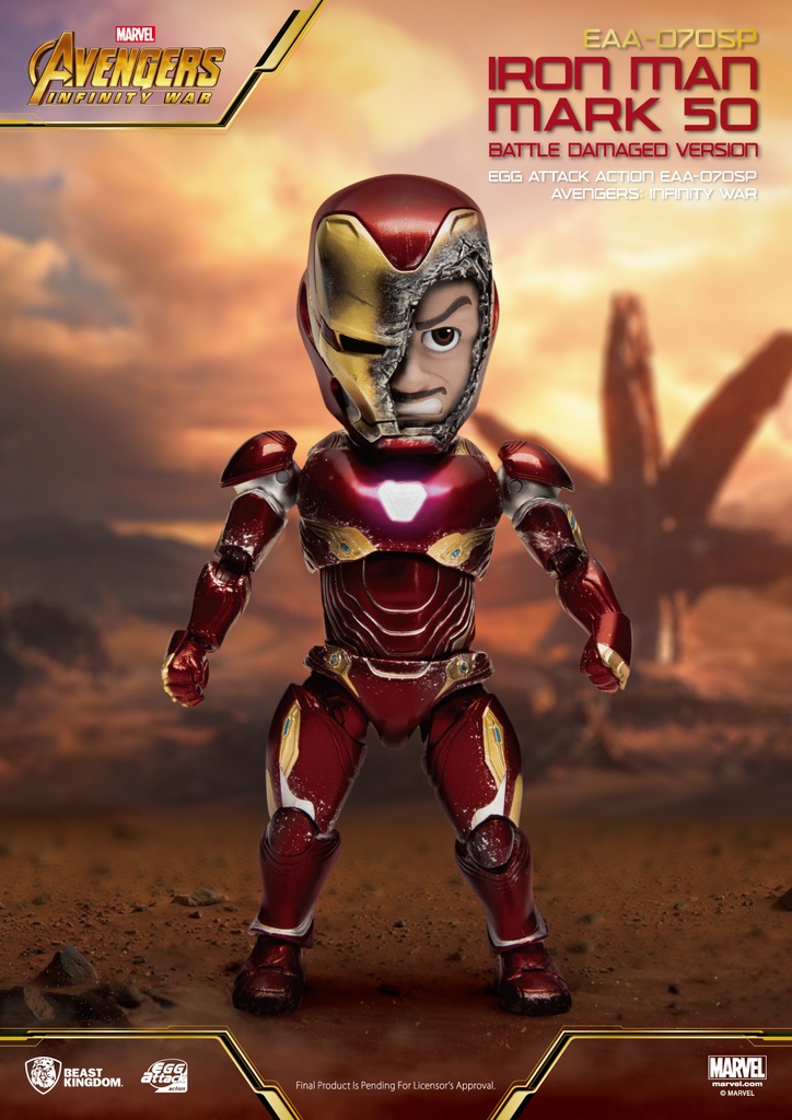 AVENGERS:INFINITY WAR IRON MAN MARK L BATTLE DAMAGED VERSION