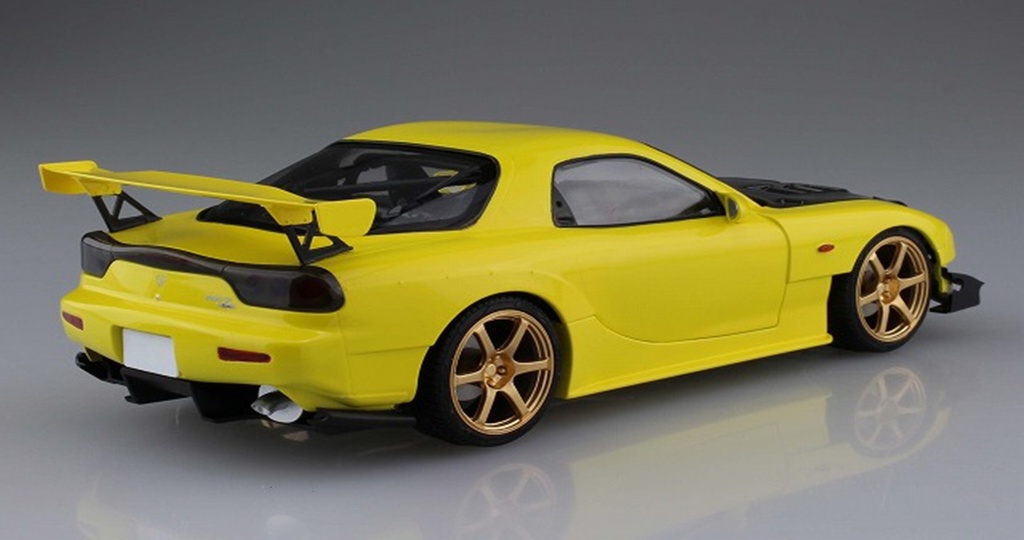 1/24 Pre-Paint INITIAL D TAKAHASHI KEISUKE FD3S RX-7 PROJECT D LAST BATTLE Ver.