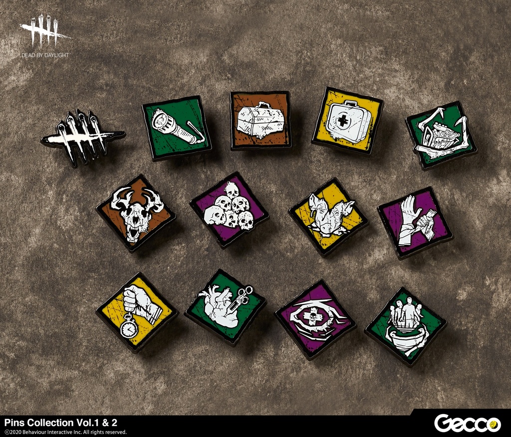 Dead by Daylight, Pins Collection Vol.1 Worn-Out Tools