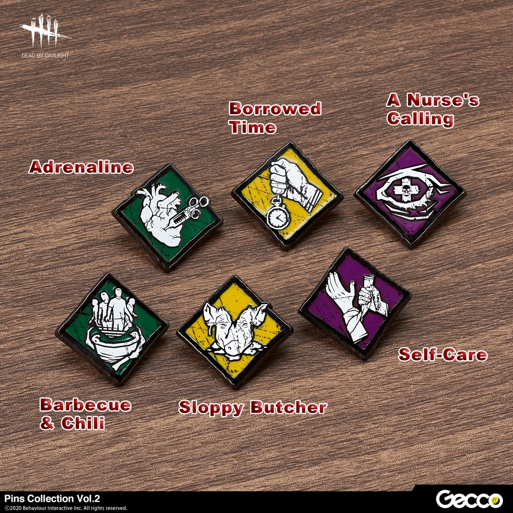 Dead by Daylight, Pins Collection Vol.2 Adrenaline