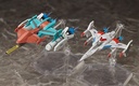 figma Galaxian Galaxip GFX-D001a / Galaga Fighter GFX-D002f