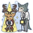 Rubber Mascot Buddycolle Beastars