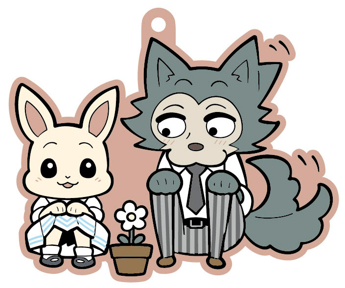 Rubber Mascot Buddycolle Beastars