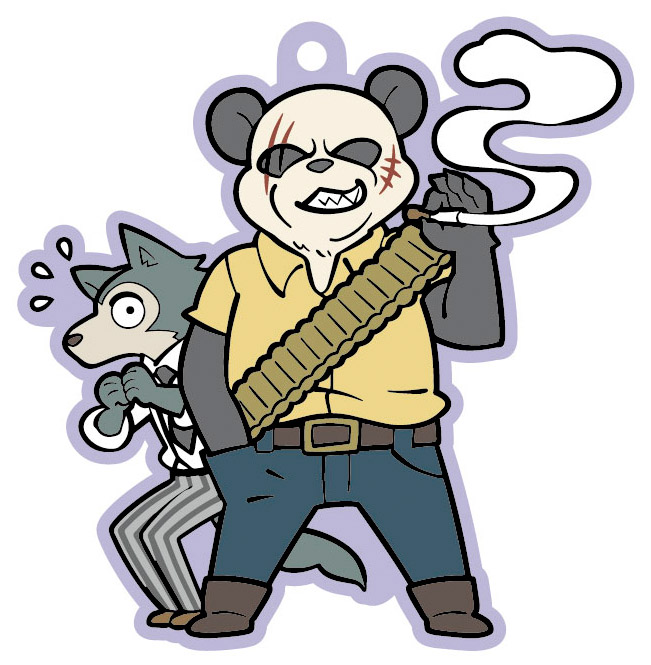 Rubber Mascot Buddycolle Beastars