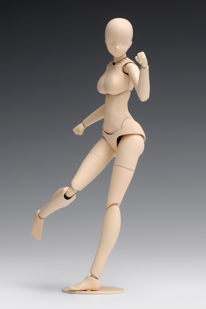 1/12 Scale Movable Body Female Type [Standard] Plastic Model